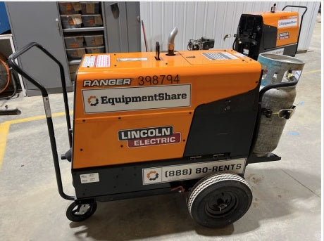 2024 Lincoln Electric Ranger 305 LPG Ranger 305 LPG, Undercarriage, Tank Holder & Strap, 10kw AC Gen, 25hp Kohler LPG Eng