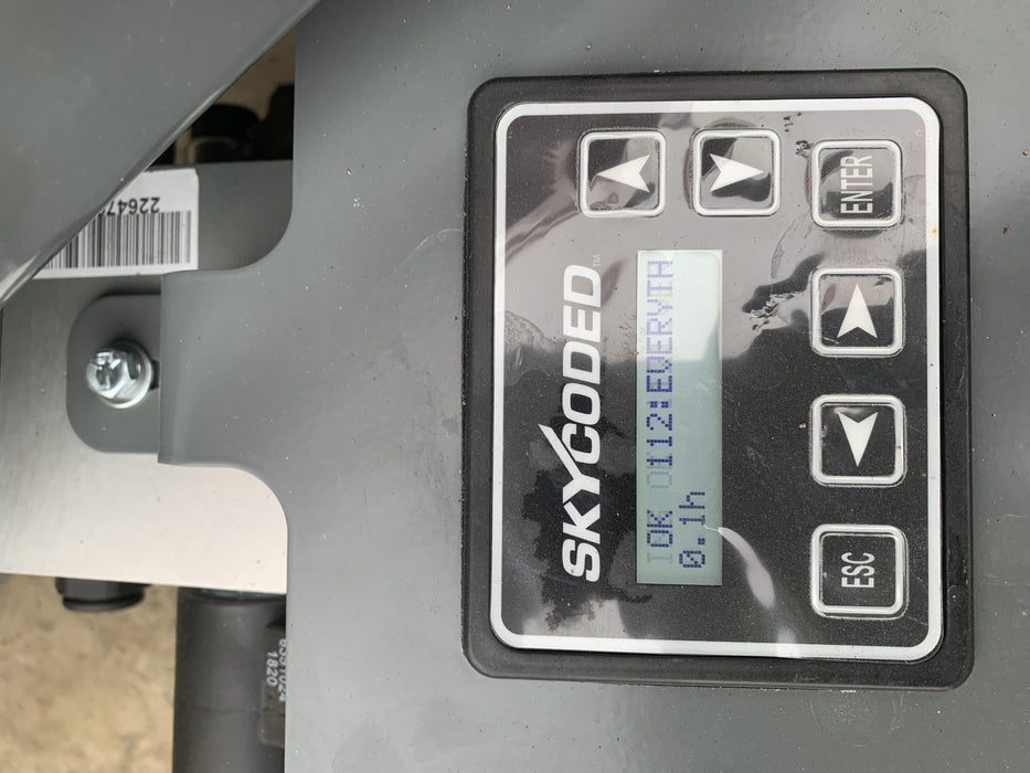 2020 Skyjack SJIII-3219 Solid NM Tires, Half height spring hinged entry gate, Dual Beacons, 800W Inverter