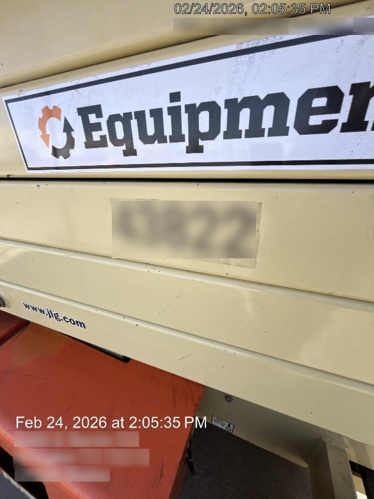 2019 JLG 4069LE Solid Non Marking Tires, Rotating Beacon