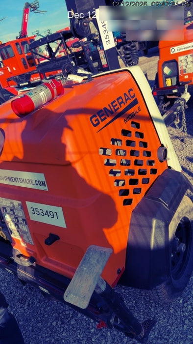 2023 Generac MLT2 Diesel, Flex Switch 120V Input, Powerzone Controller, (4) 320W LED Lights, 4kW Generator, 39.9 Gal Fuel Tank, 2" Ball, T3