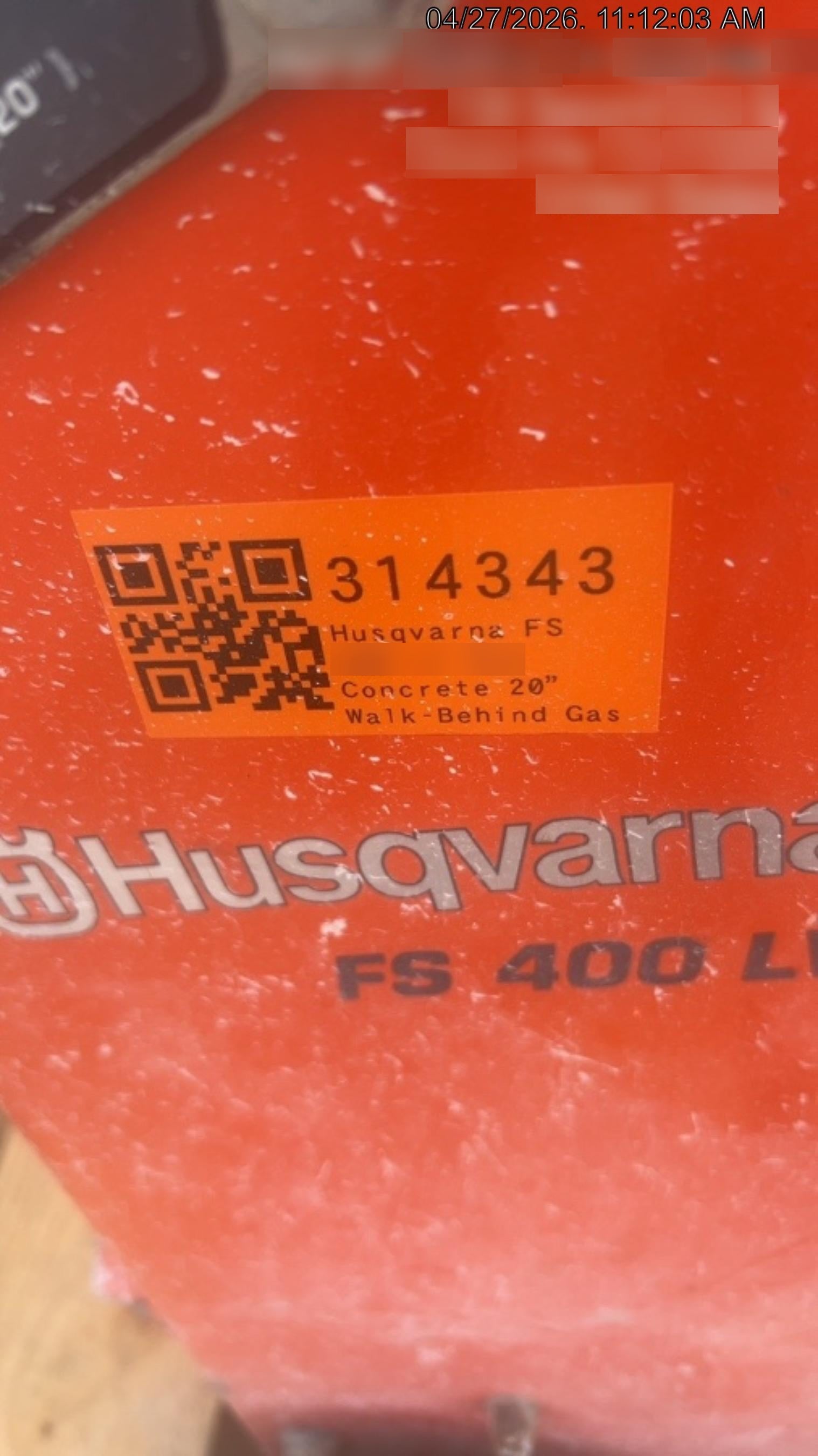 2023 HUSQVARNA FS 400 LV