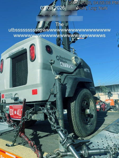 2024 Wacker Neuson LTT4 Diesel, Kohler KDW702, Deep Sea Controller, Auto Start, LED 320W, Bypass Outlet, T3
