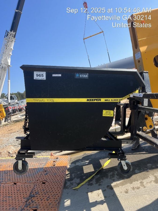 2025 STAR INDUSTRIES M-1820 - Self-Dump Hopper