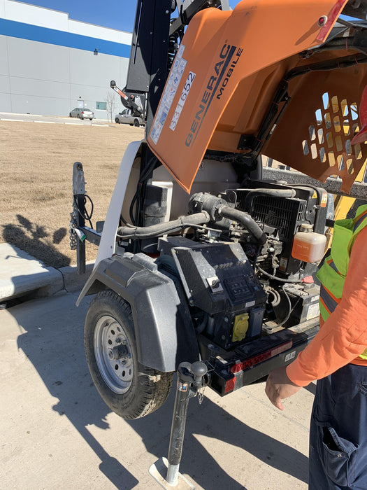 2023 Generac MLT2 Diesel, Flex Switch 120V Input, Powerzone Controller, (4) 320W LED Lights, 4kW Generator, 39.9 Gal Fuel Tank, 2" Ball, T3