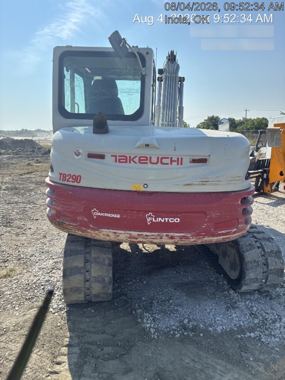 2022 TAKEUCHI TB290-CR