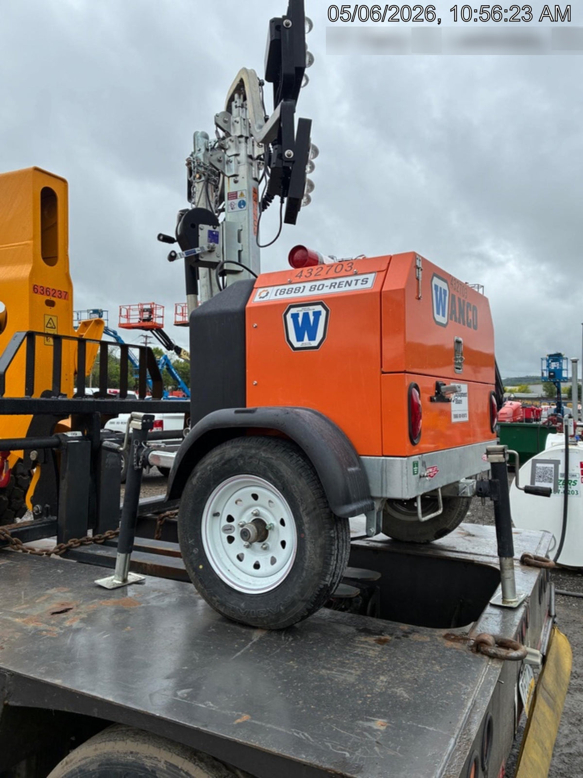 2024 Wanco WLTT-4MM4K Diesel, Deep Sea Controller, Shore Power Plug, Auto Start, (4) 350W LED Floodlights, 4kW Generator, 60 Gal Fuel Tank, 2" Ball, T3