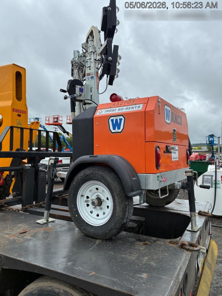 2024 Wanco WLTT-4MM4K Diesel, Deep Sea Controller, Shore Power Plug, Auto Start, (4) 350W LED Floodlights, 4kW Generator, 60 Gal Fuel Tank, 2" Ball, T3
