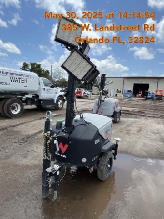 2024 Wacker Neuson LTT4 Diesel, Kohler KDW702, Deep Sea Controller, Auto Start, LED 320W, Bypass Outlet, T3