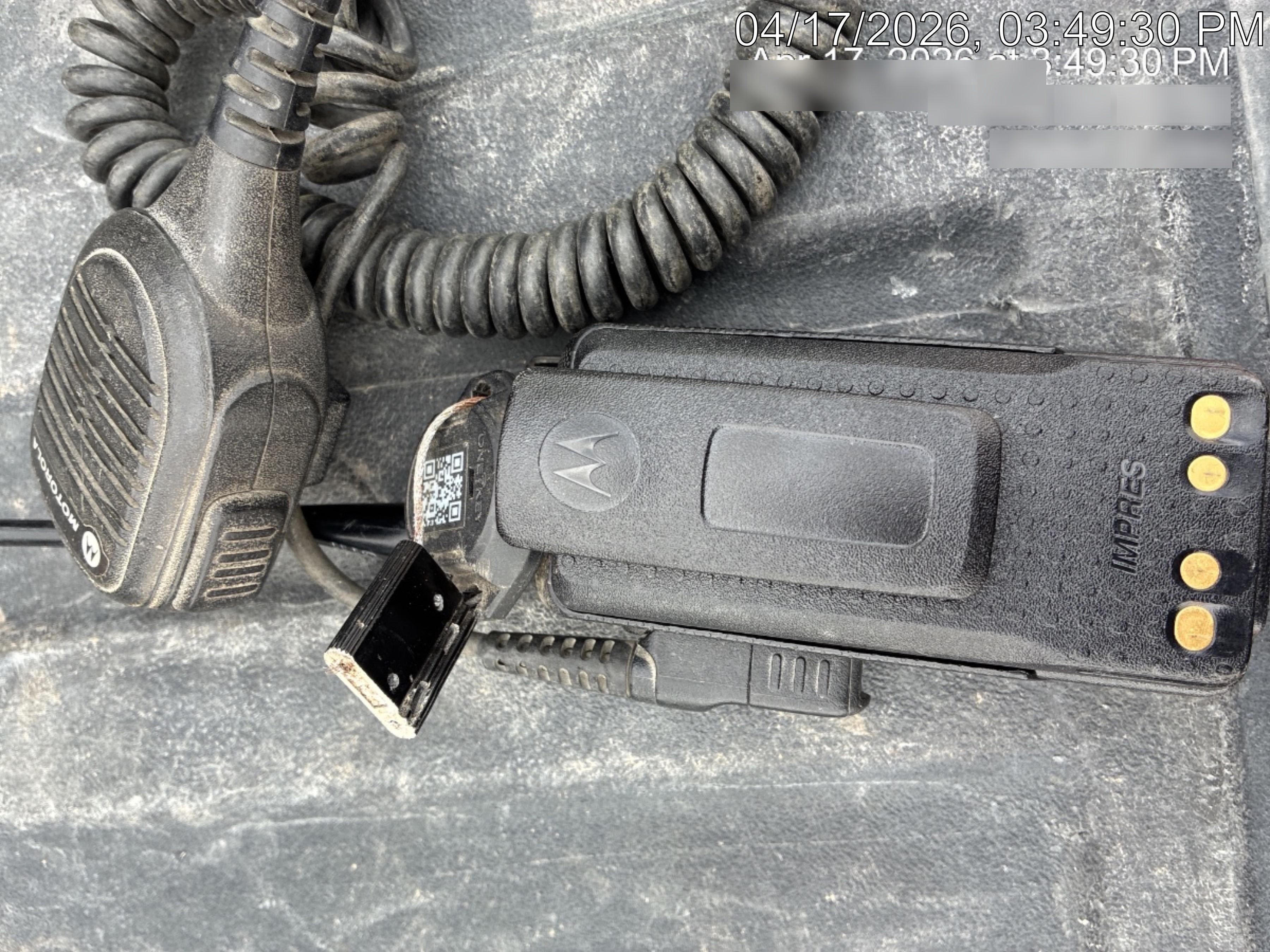 2021 MOTOROLA XPR3300E