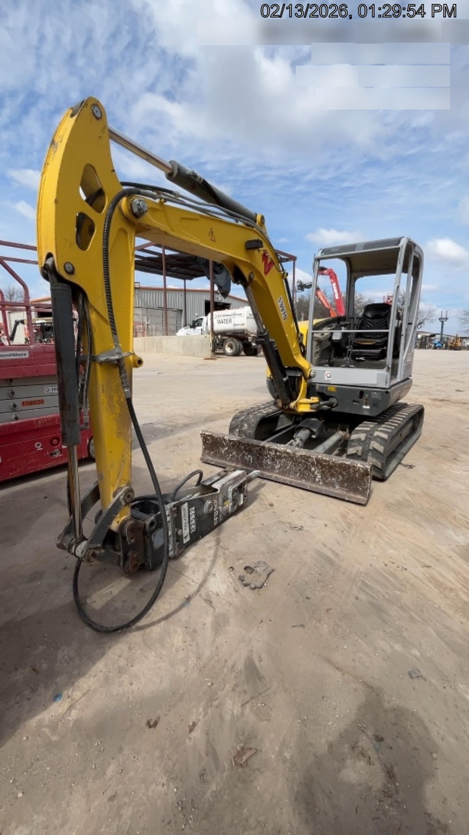 2018 Wacker Neuson EZ53 EZ53 12K Track Excavator, TRK,LGD,CNPY,PC, TRK,LGD,CNPY,PC, Manual QC, Hydraulic Thumb, Buckets: 24" , 18"