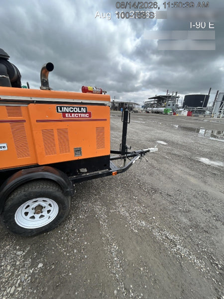 2021 Lincoln Electric Vantage 549X Ready Pak 3, ORANGE (includes trailer, cable rack, fender light kit)