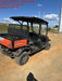 2020 Kubota RTV-X1140W-H 4WD utility cart -LED strobe -Windshield tempered glass -Plastic canopy -Wire harness kit -Backup alarm