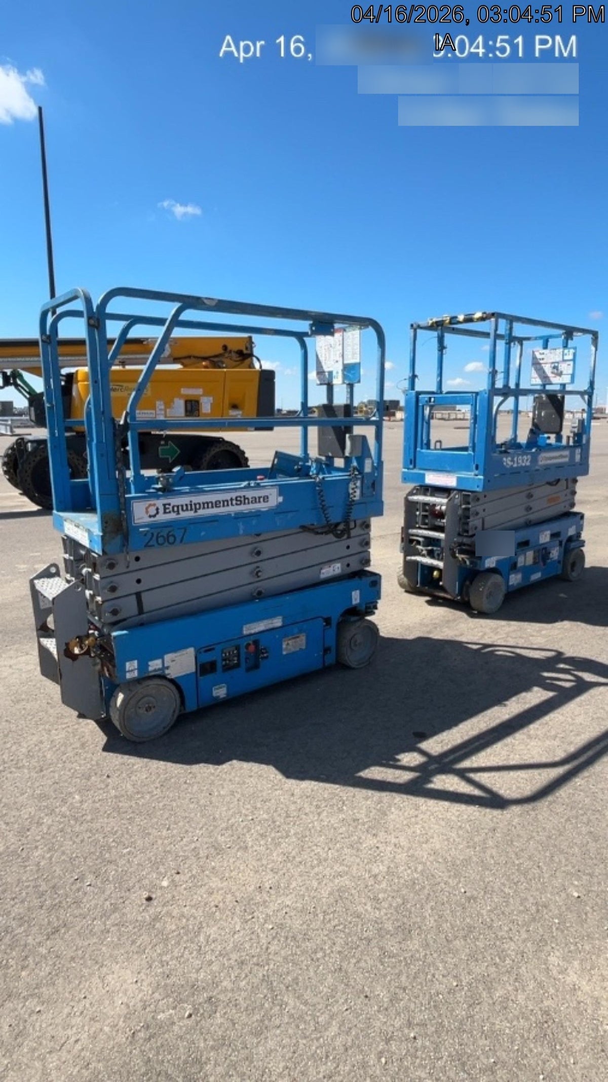 2017 Genie GS-1930 Genie GS-1930 Scissor Lift