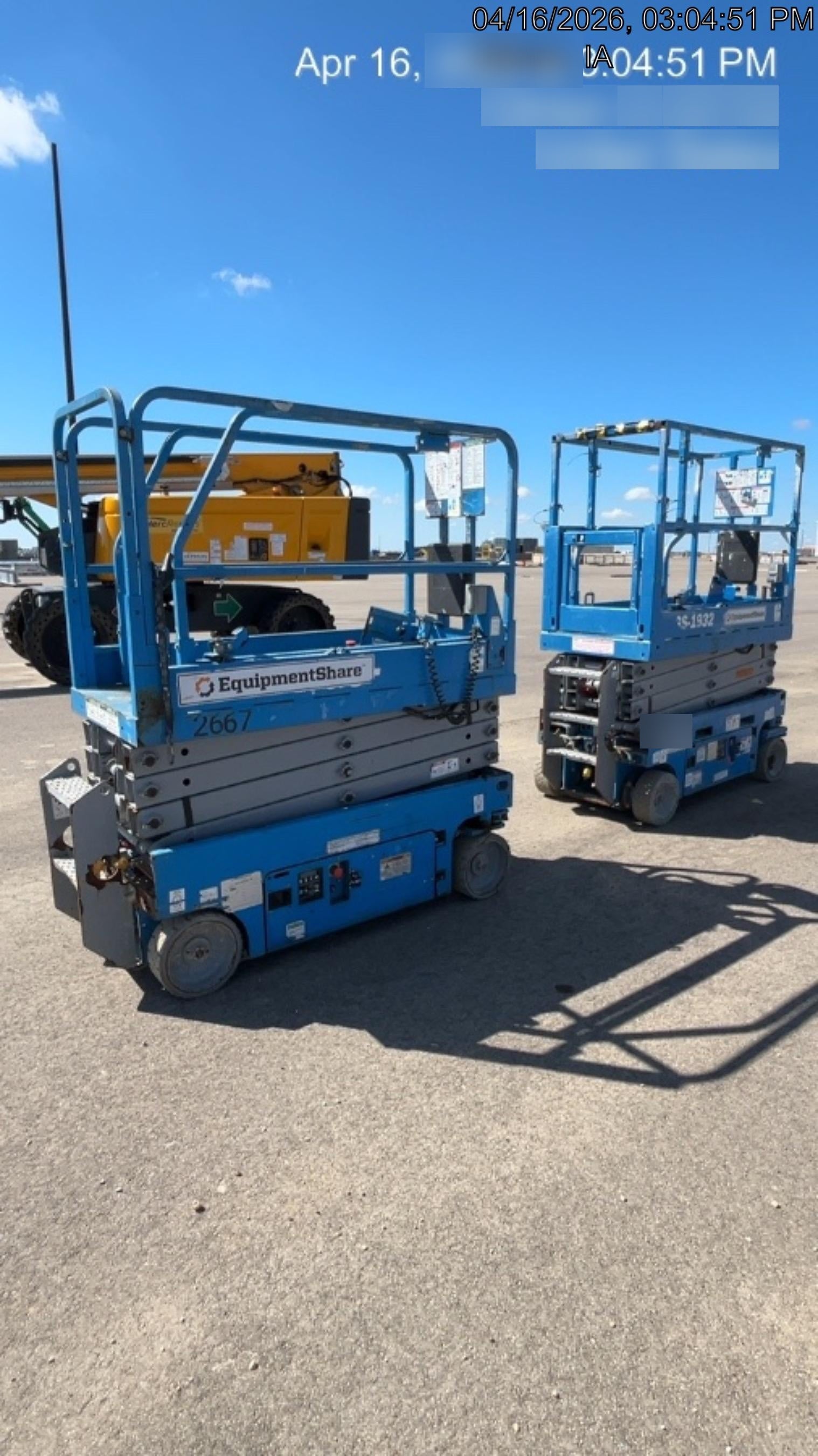 2017 Genie GS-1930 Genie GS-1930 Scissor Lift