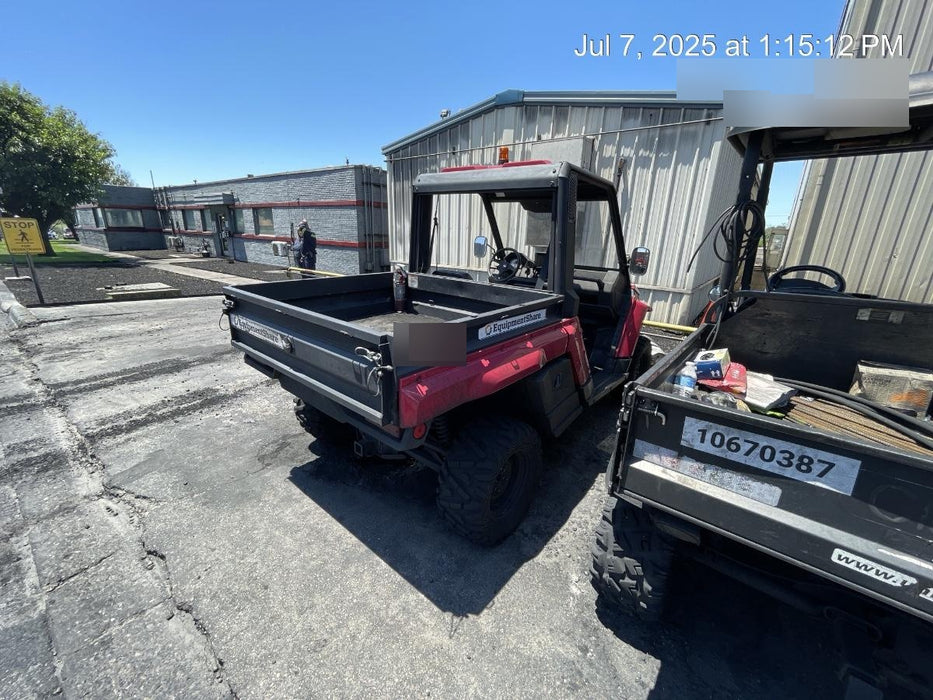 2021 Yanmar YU1000 Canopy, Steel Wheel, Poly WindShield, Beacon, Backup Alarm