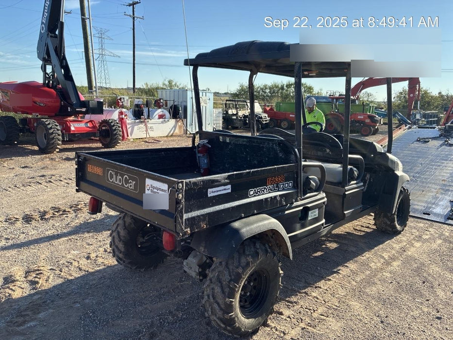 2021 Club Car CA1700D Canopy, Diesel, 4 Passenger
