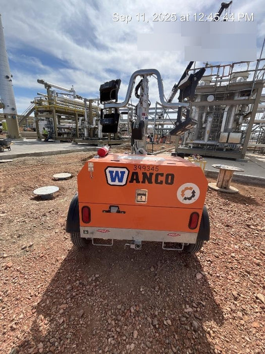 2024 Wanco WLTT-4MM4K Diesel, Deep Sea Controller, Shore Power Plug, Auto Start, (4) 350W LED Floodlights, 4kW Generator, 60 Gal Fuel Tank, 2" Ball, T3