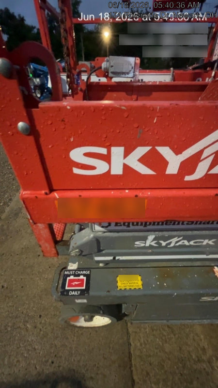 2018 Skyjack SJIII-3219 Standard Rental Specs
