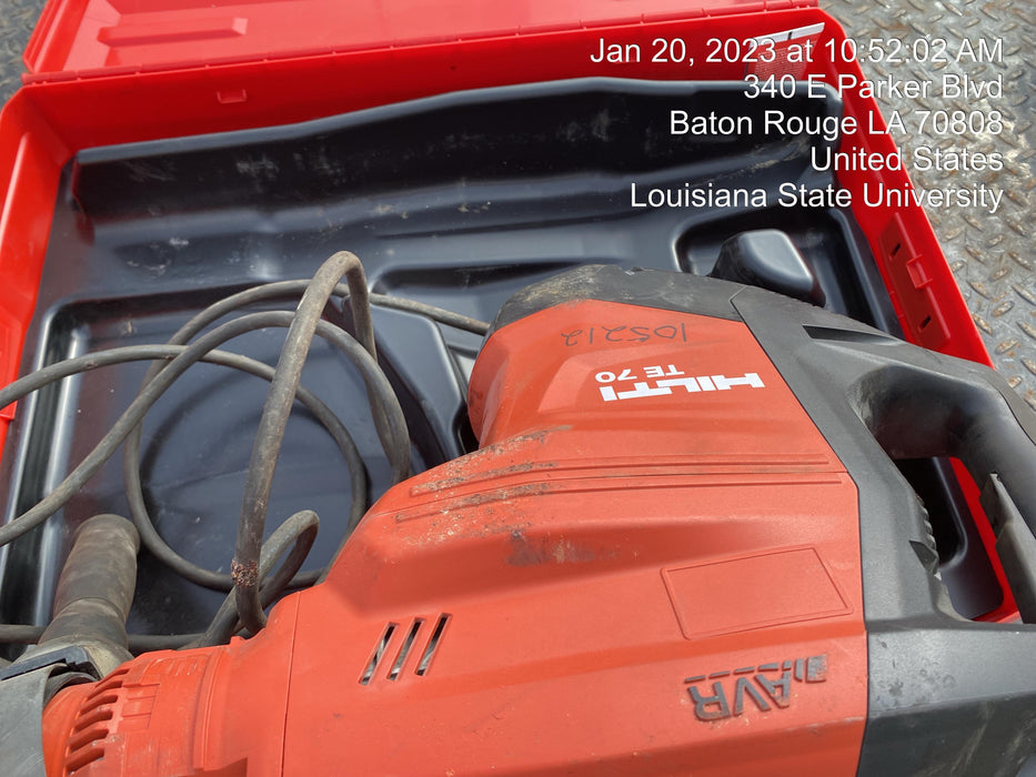2020 HILTI TE 70-AVR