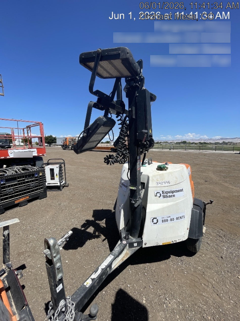 2024 Generac MLT2 Diesel, Flex Switch 120V Input, Powerzone Controller, 
(4) 320W LED Lights, 4kW Generator, 39.9 Gal Fuel Tank, 2" Ball, T3