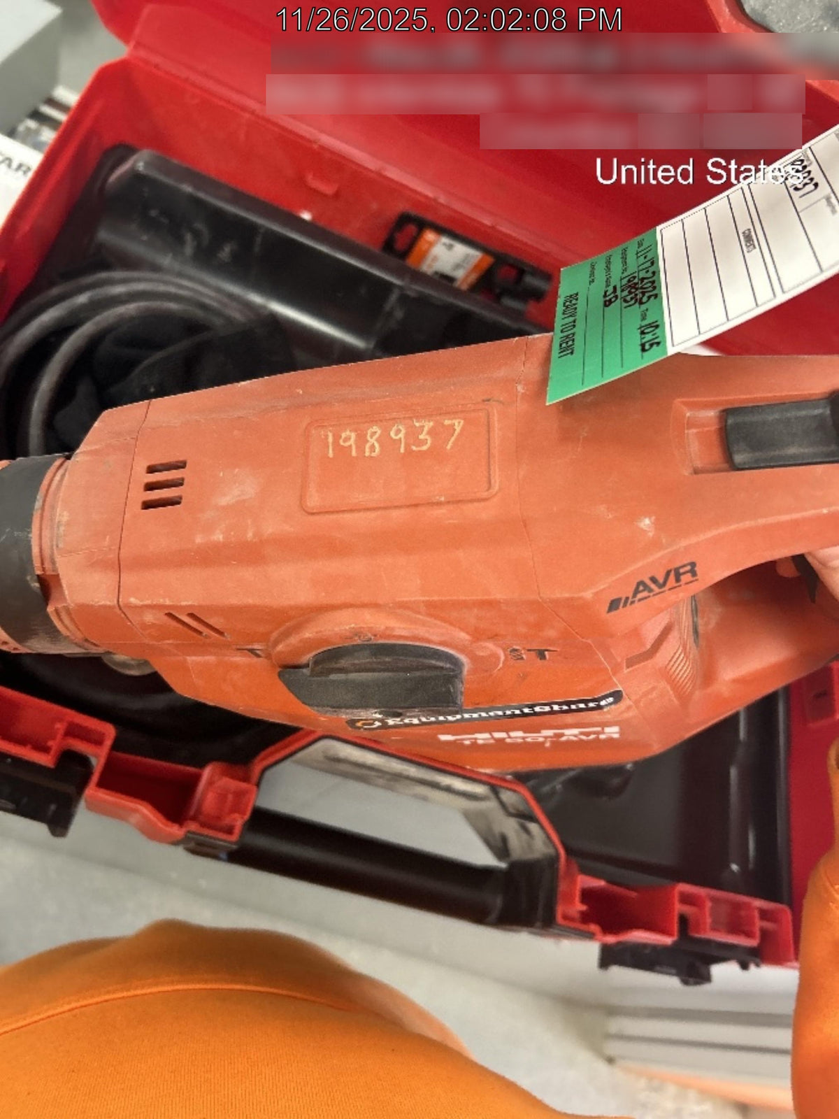 2022 HILTI TE 50-AVR