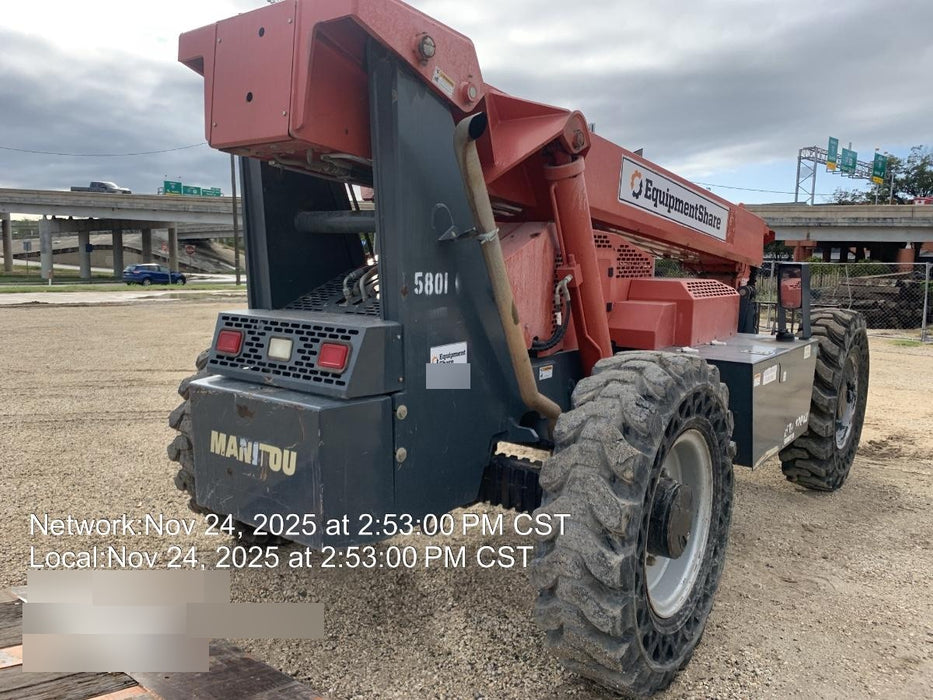 2017 Manitou 12042 Manitou MTA 12042, Solid Tires, 66" Carriage, Open ROPS, Flashing Beacon and Work Light Package