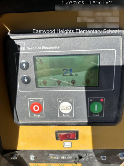 2022 Allmand NLV3GR (4) LED Light Fixture 350W, 23' Vertical Mast, 3kW Prime, Towable, ES Decals, T3