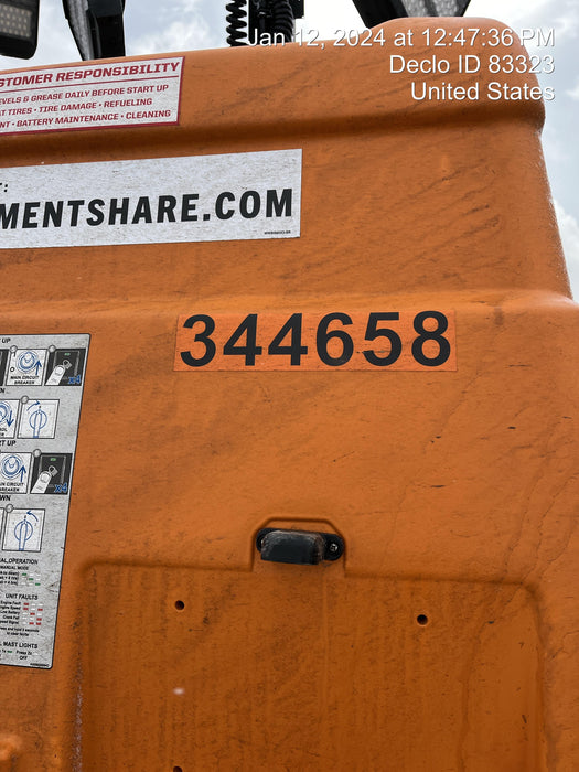 2023 Generac MLT2 Diesel, Flex Switch 120V Input, Powerzone Controller, (4) 320W LED Lights, 4kW Generator, 39.9 Gal Fuel Tank, 2" Ball, T3