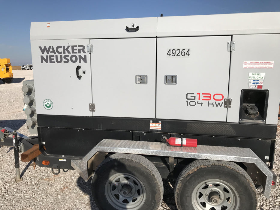 2019 WACKER NEUSON G130