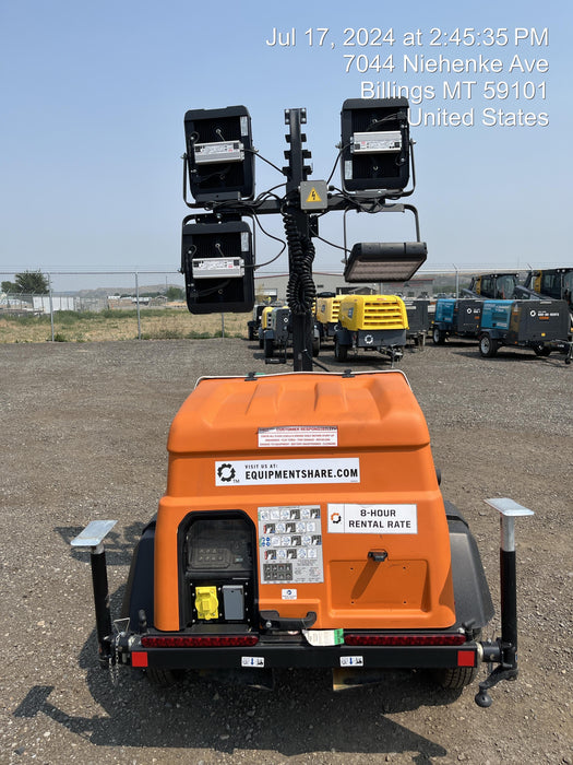 2023 Generac MLT2 Diesel, Flex Switch 120V Input, Powerzone Controller, (4) 320W LED Lights, 4kW Generator, 39.9 Gal Fuel Tank, 2" Ball, T3