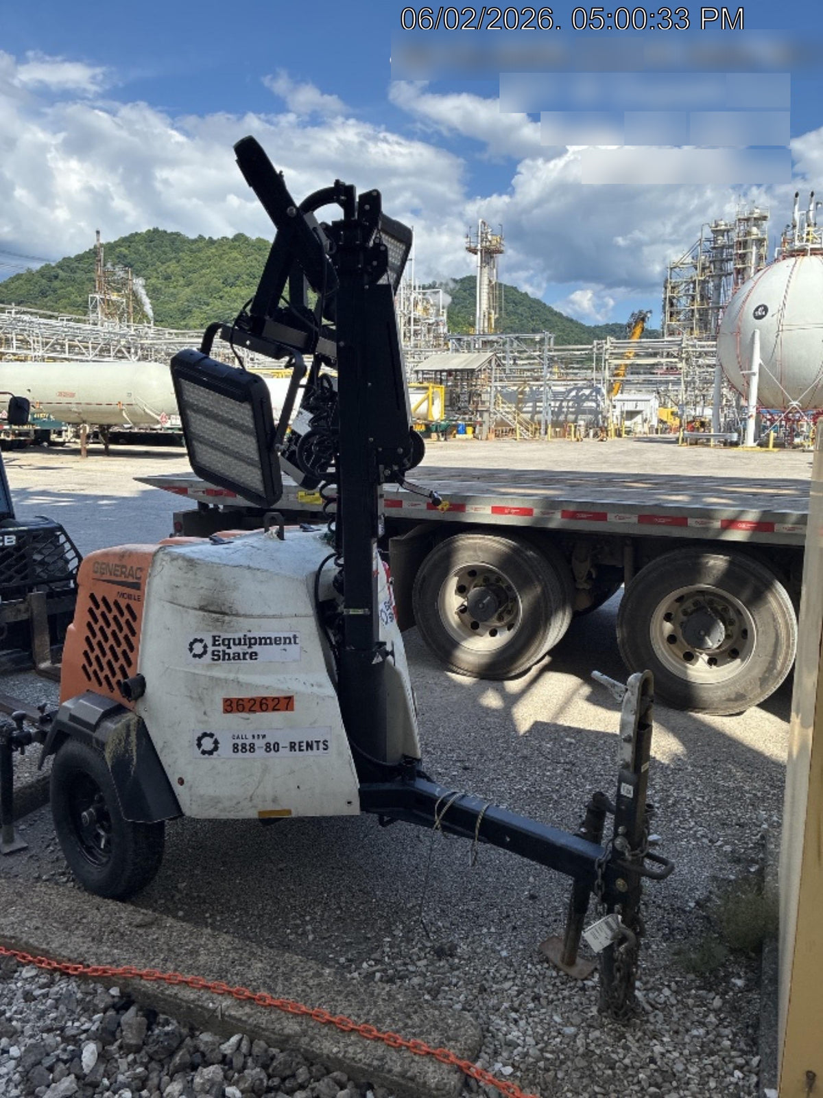 2023 Generac MLT2 Diesel, Flex Switch 120V Input, Powerzone Controller, 
(4) 320W LED Lights, 4kW Generator, 39.9 Gal Fuel Tank, 2" Ball, T3