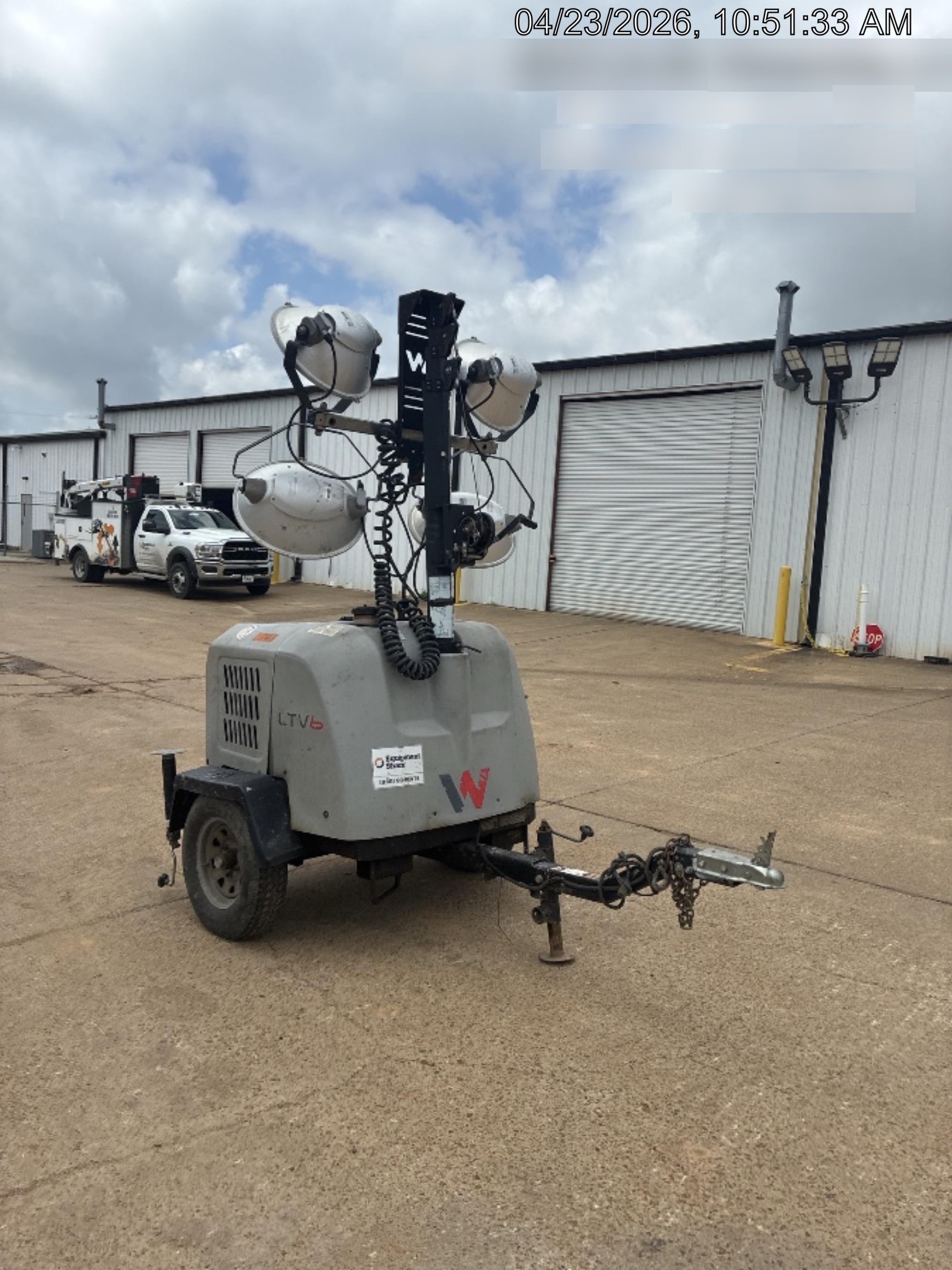 2017 Wacker Neuson LTV6L-MH Wacker Neuson Light Tower