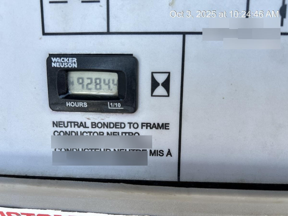 2019 Wacker Neuson LTV6L-MH Standard Options, ES Track Hardware, Fuel Level Sensor