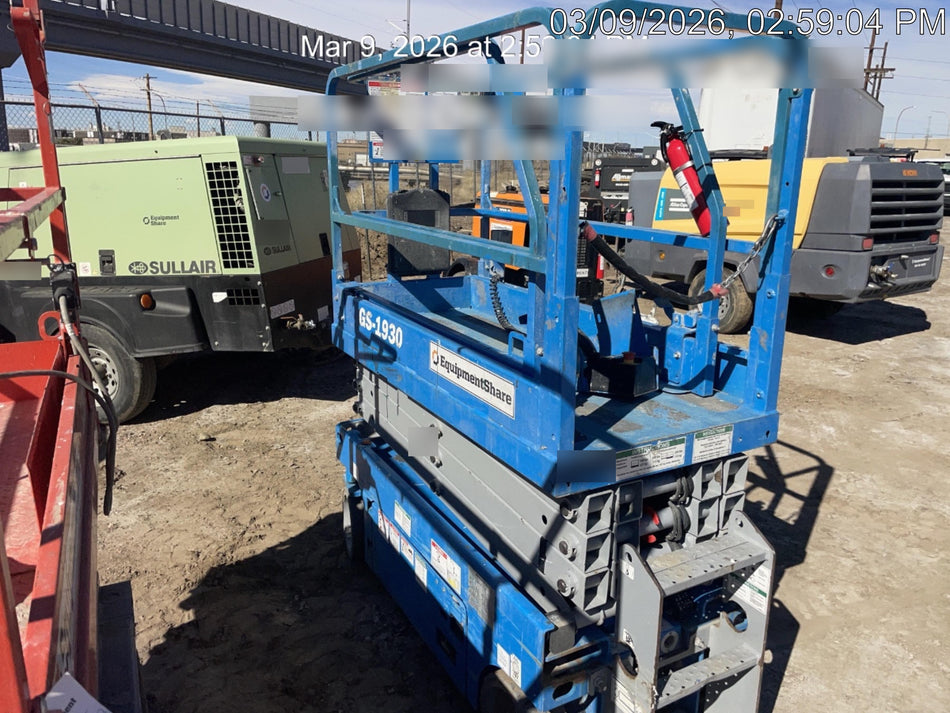 2020 Genie GS-1930 Fixed rails with chain entry gate - Pre A92.20