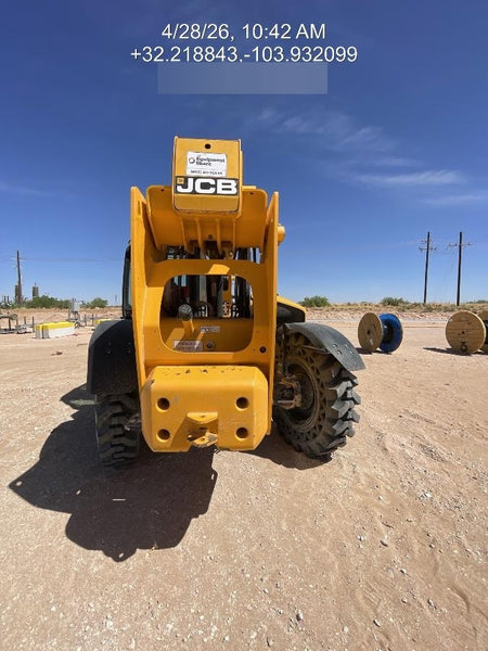 2019 JCB 506-36 Canopy, 74 HP, FF Tires, STD Worklight, Beacon, Aux Hydraulics, Lifting Eye, Back up Alarm w/48" Carriage/48" Forks