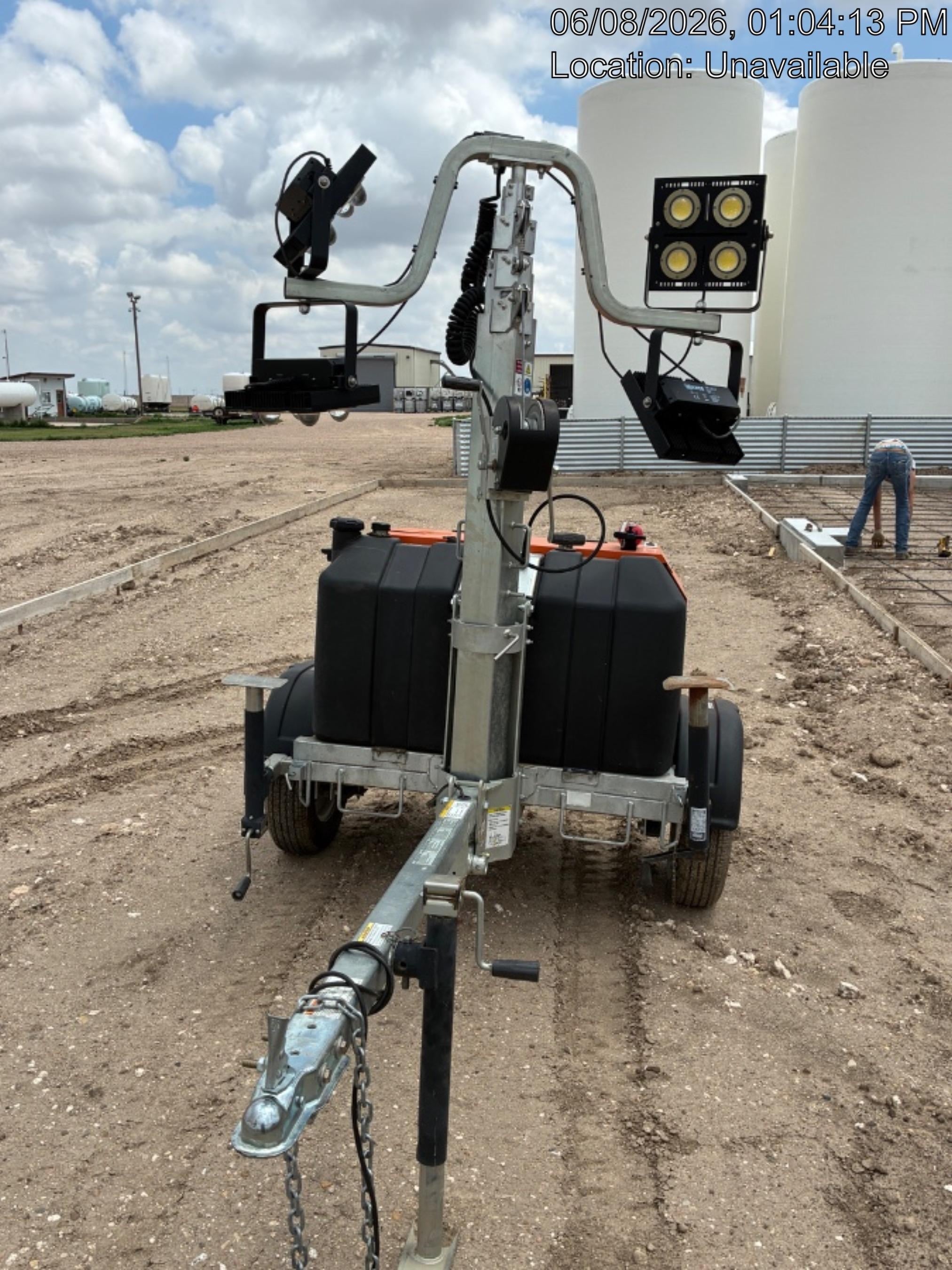 2024 Wanco WLTT-4MM4K Diesel, Deep Sea Controller, Shore Power Plug, Auto Start, (4) 350W LED Floodlights, 4kW Generator, 60 Gal Fuel Tank, 2" Ball, T3