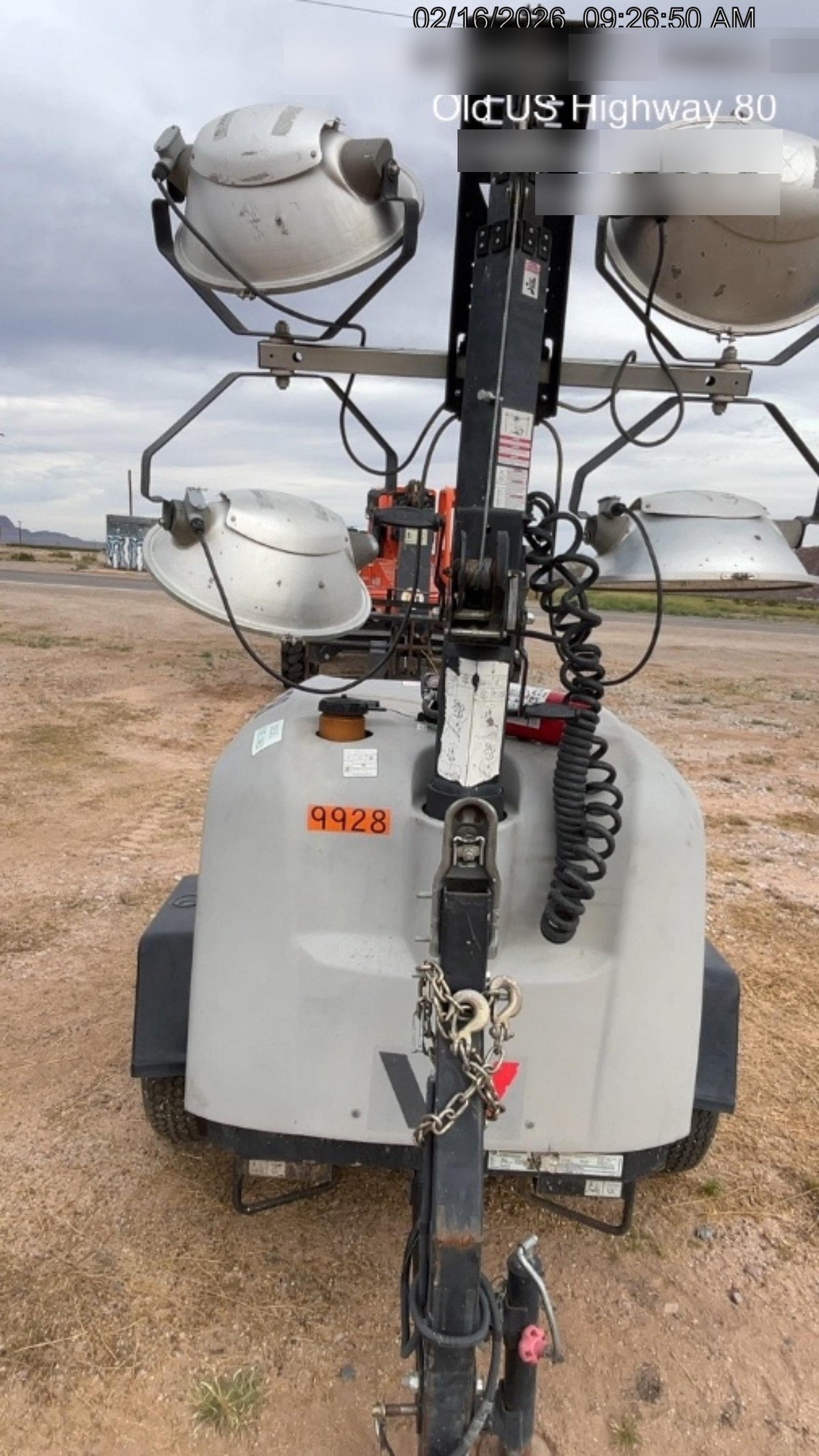 Wacker Neuson LTV6K-MH Wacker Neuson LTV6K Towable Light Tower