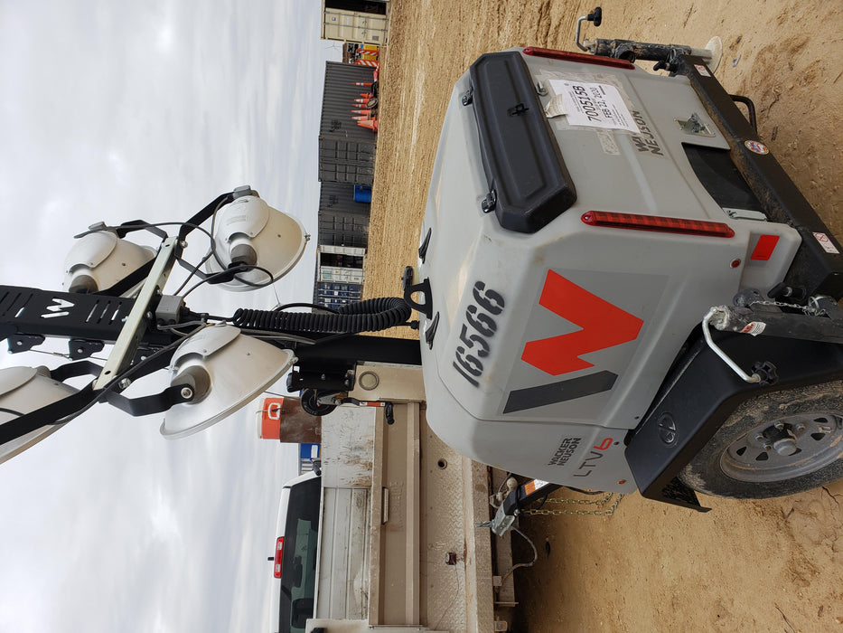 2018 Wacker Neuson LTV6L-MH Wacker Neuson LTV6L Mobile Light Tower w/Fuel Level Sensor Installed