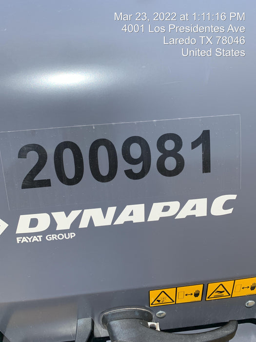 2022 DYNAPAC CA2500PD