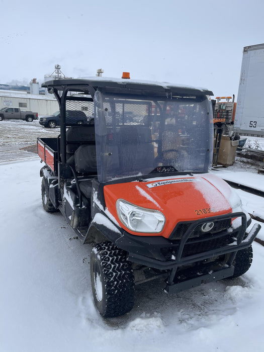 2022 Kubota RTV-X1140W-H Plastic Canopy, Windshield Acrylic Clear, LED Strobe Light, Wire Harness Kit, Back up Alarm