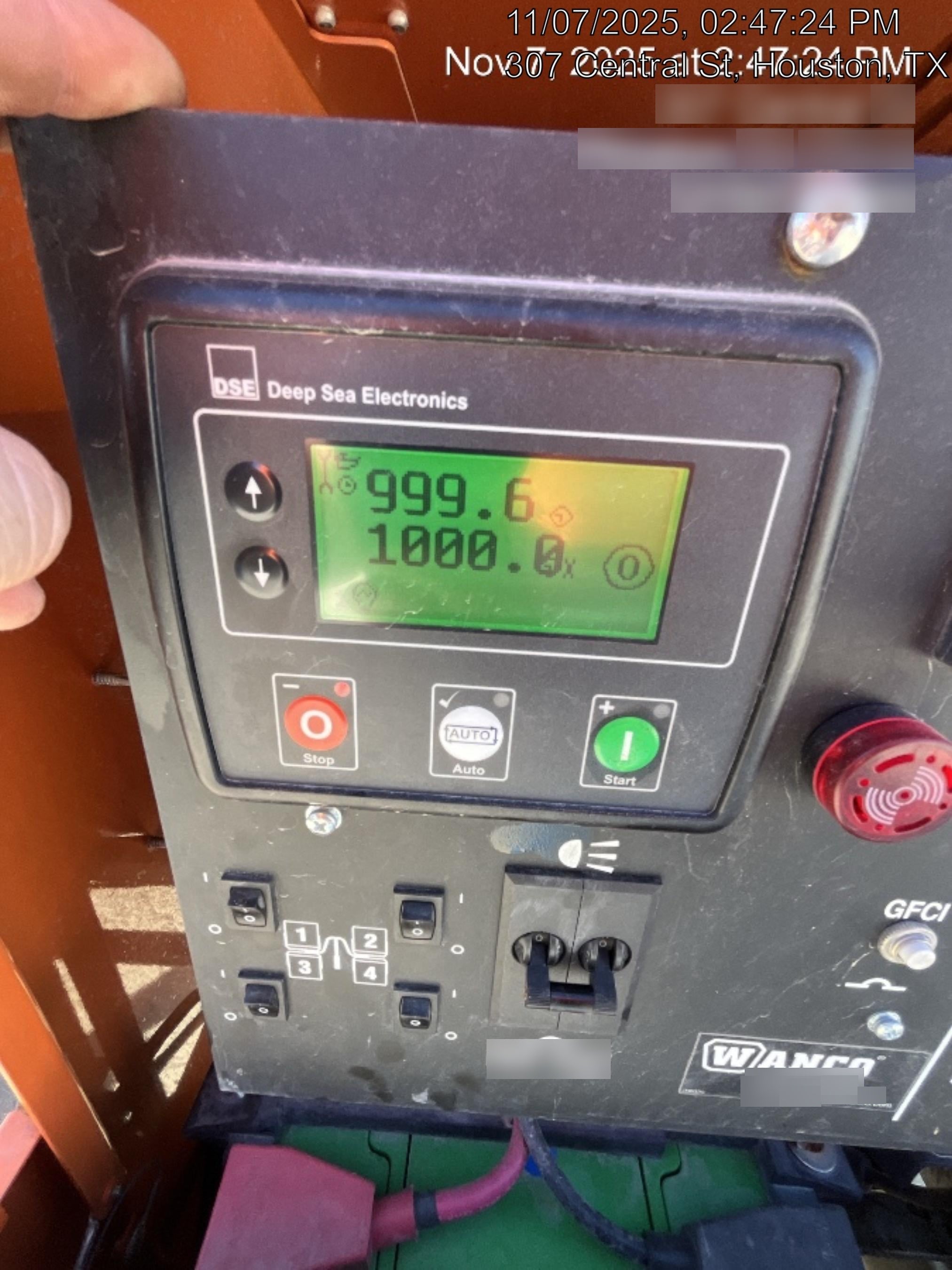 2024 Wanco WLTT-4MM4K Diesel, Deep Sea Controller, Shore Power Plug, Auto Start, (4) 350W LED Floodlights, 4kW Generator, 60 Gal Fuel Tank, 2" Ball, T3