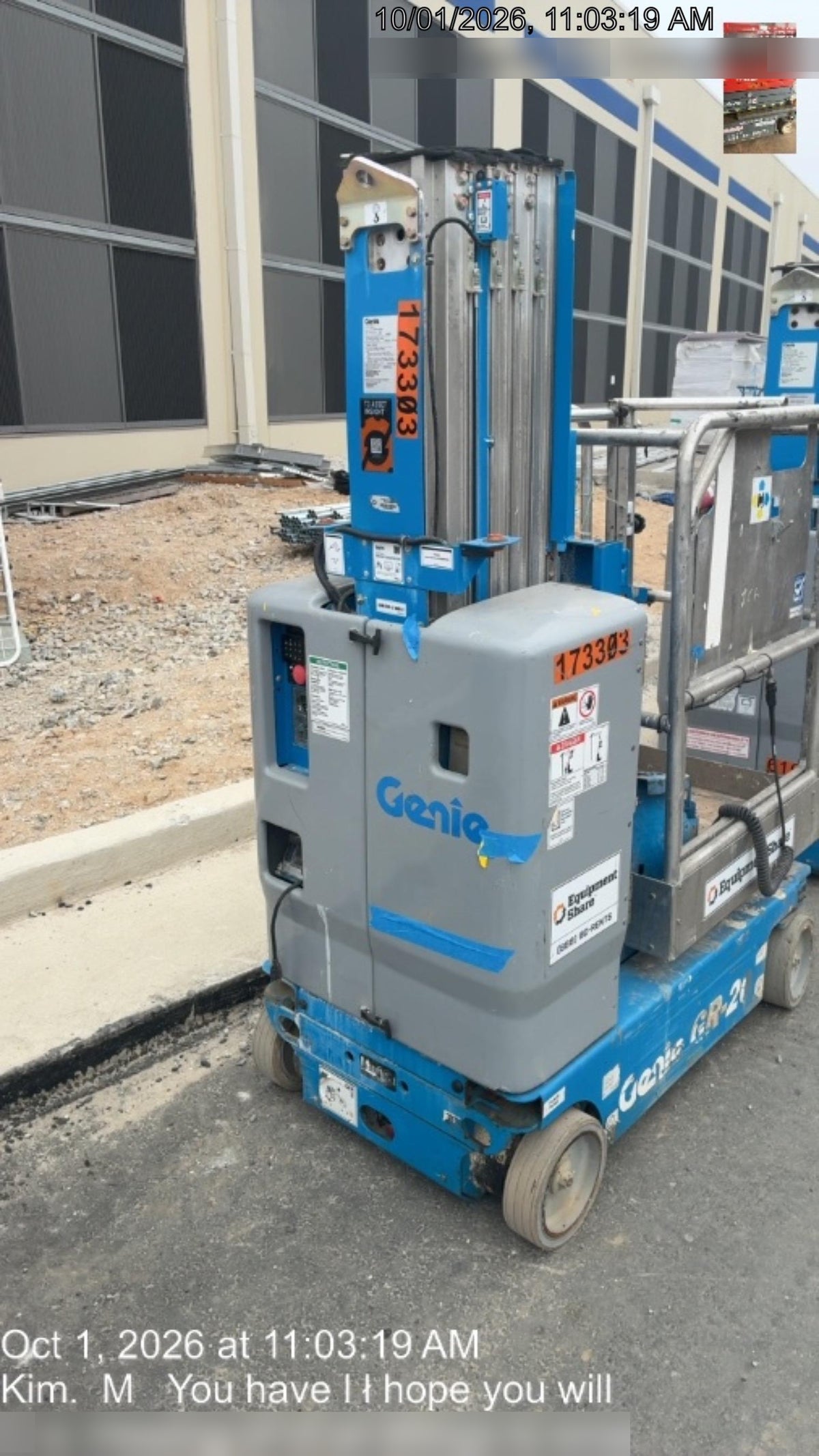 2021 GENIE GR-20