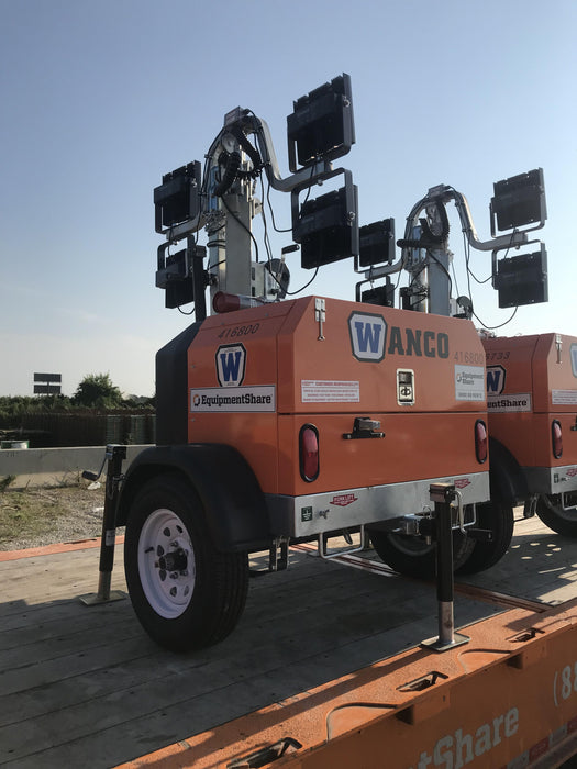 2024 Wanco WLTT-4MM4K Diesel, Deep Sea Controller, Shore Power Plug, Auto Start, (4) 350W LED Floodlights, 4kW Generator, 60 Gal Fuel Tank, 2" Ball, T3