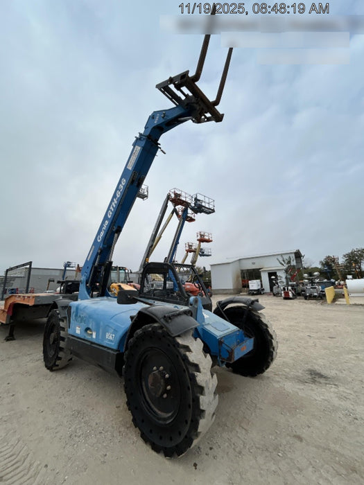 2018 Genie GTH-636 Genie GTH-636 w/Open ROPS, Solid Tires, Work Light/Beacon, 48" Carriage and Forks