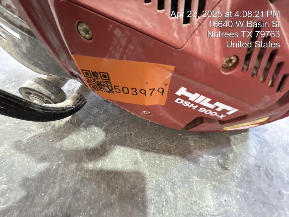 2025 HILTI DSH 900-X 16"