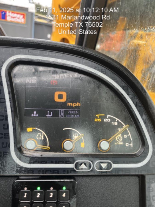 2019 JCB 510-56 74 HP w/Open ROPS, Beacon, Aux Hydraulics, Worklights, Solid Tires