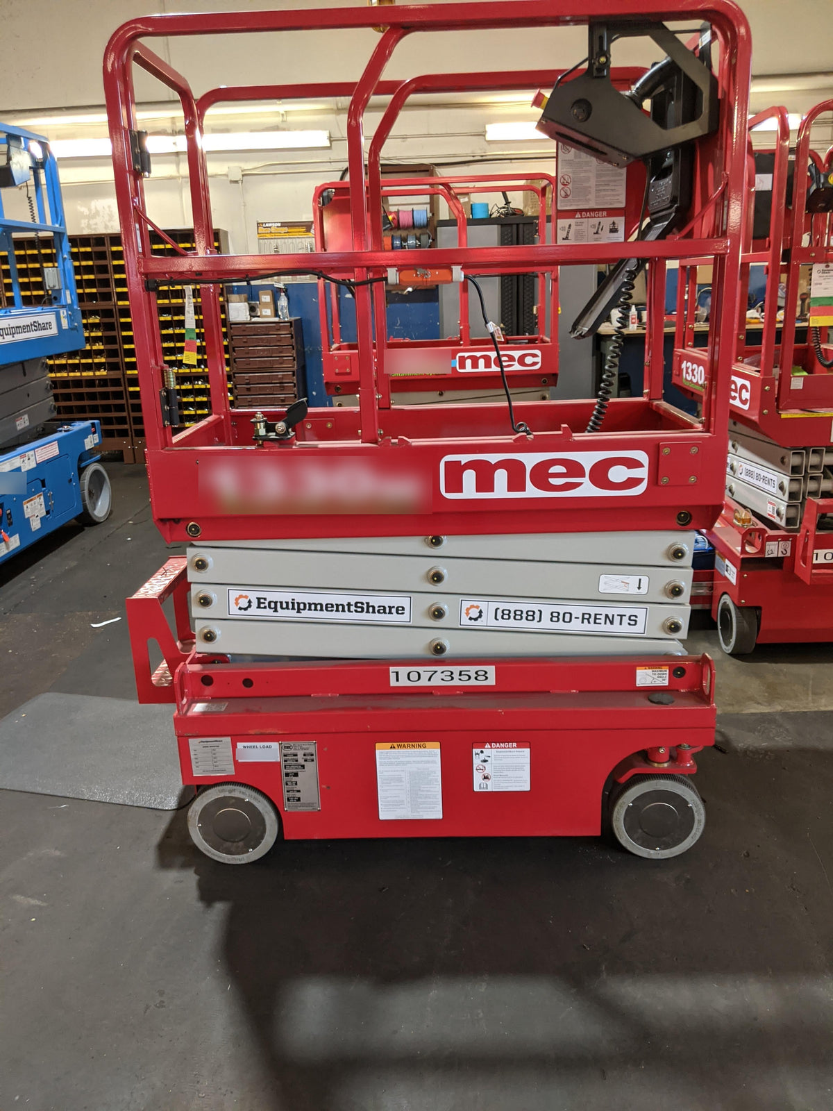 2020 MEC 1330SE Solid NM Tires, Steel Swing out Doors, LCS, Beacon, 900W Inverter