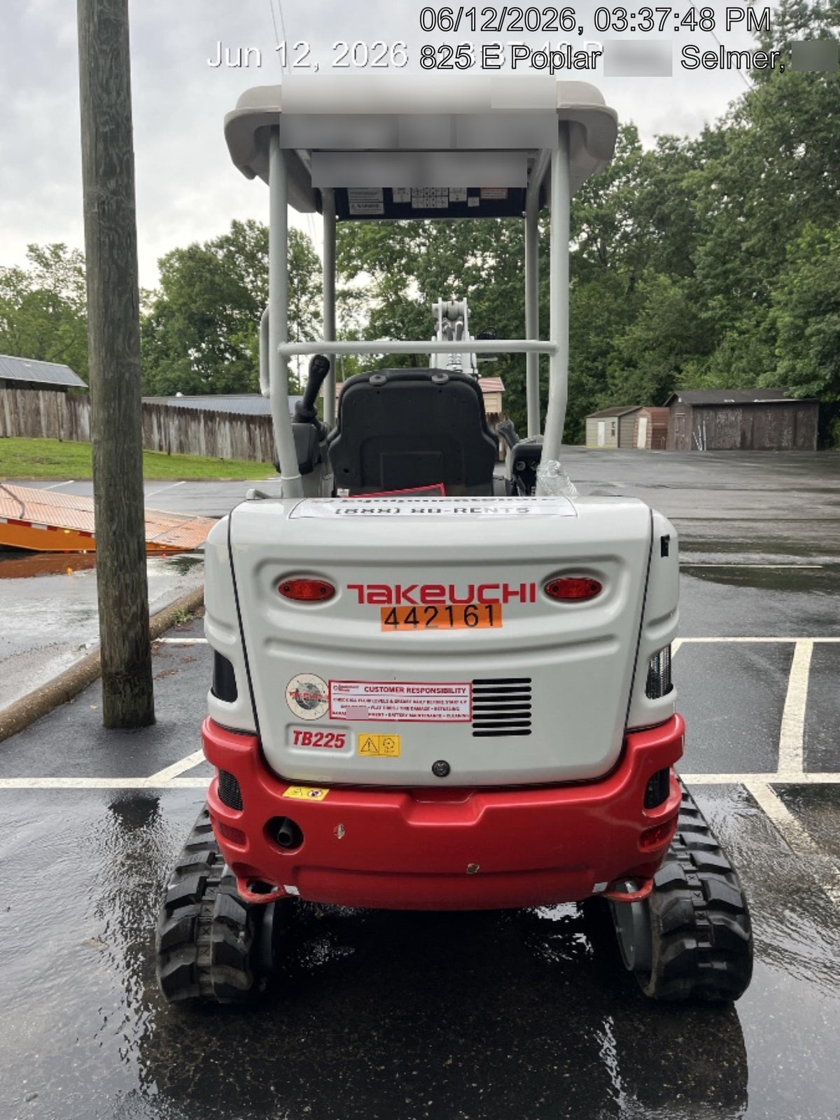 2022 TAKEUCHI TB225R