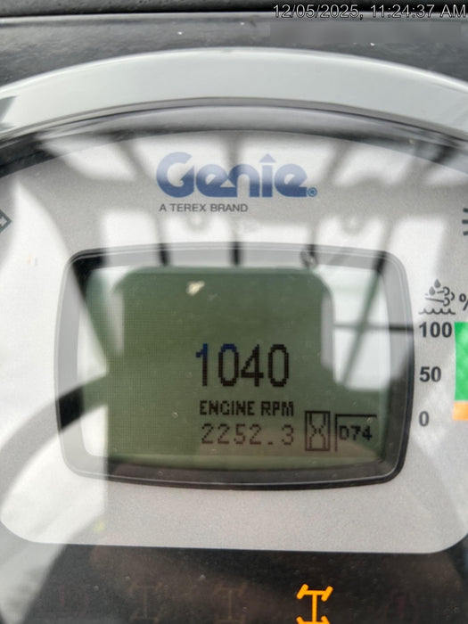 2017 Genie GTH-844 Genie GTH 844, Solid Tires, 60" carriage, Open ROPS