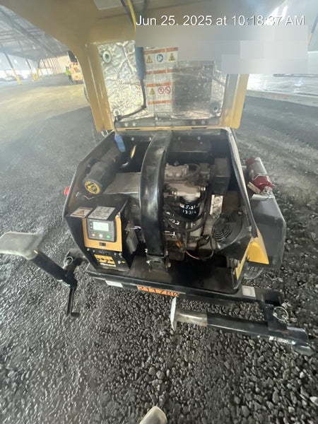 2022 Allmand NLV3GR (4) LED Light Fixture 350W, 23' Vertical Mast, 3kW Prime, Towable, Deep Sea L401, Leveling Jacks, Yanmar T4F 5.8hp